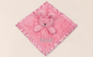 Gerber Embroidered Light Pink Security Blanket