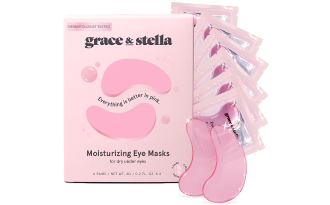 Grace Stella 6 Pairs Award Winning Under Eye Mask