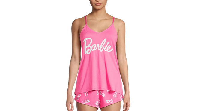 Grayson Social Juniors Barbie Cami and Shorts Set