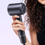 Hair Dryer with Diffuser in Hand