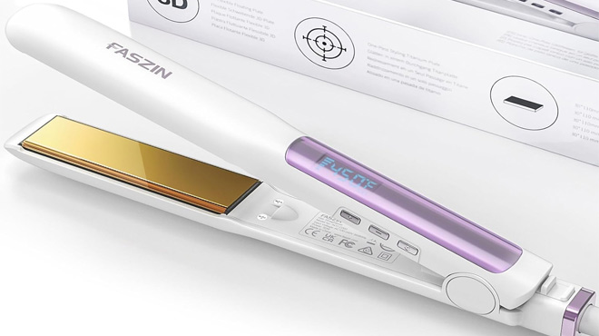 Hair Straightener Fast Heat Titanium Flat Iron