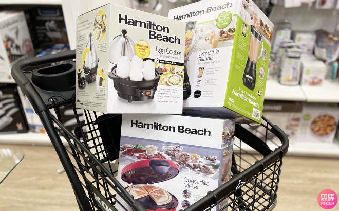 Hamilton Beach Small Kitchen Appliances in Cart