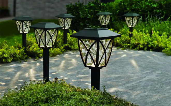 Hampton Bay LED Outdoor Solar Path Lights