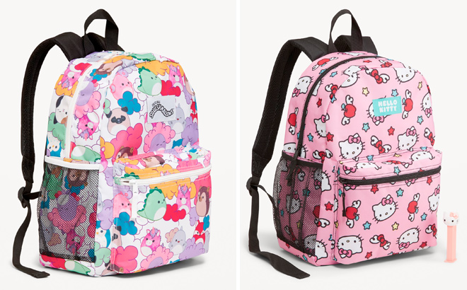 Hello Kitty Canvas Backpack for Kids