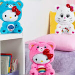 Hello Kitty Friends as Care Bears Stuffed Plush 3 Pieces