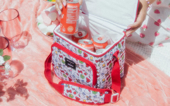 Hello Kitty Square Lunch Cooler Bag