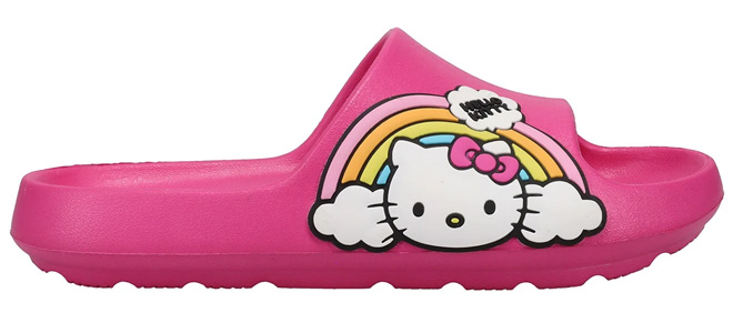 Hello Kitty Womens EVA Beach Slide Sandal