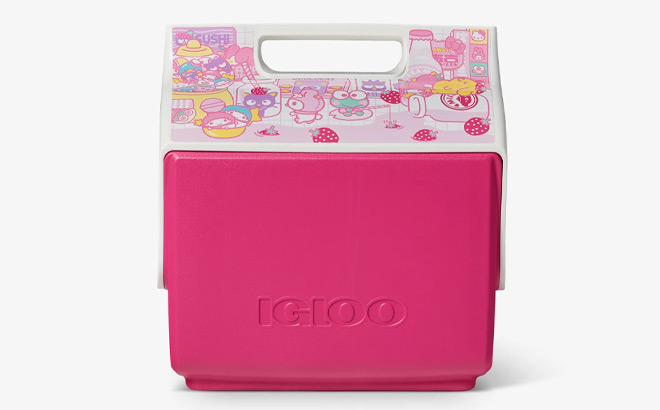 Hello Kitty and Friends Strawberry Milk Little Playmate 7 Qt Cooler