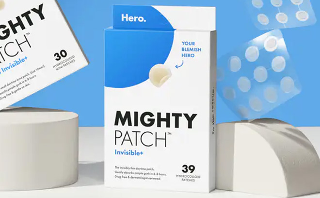 Hero 39 Count Invisible Mighty Patch