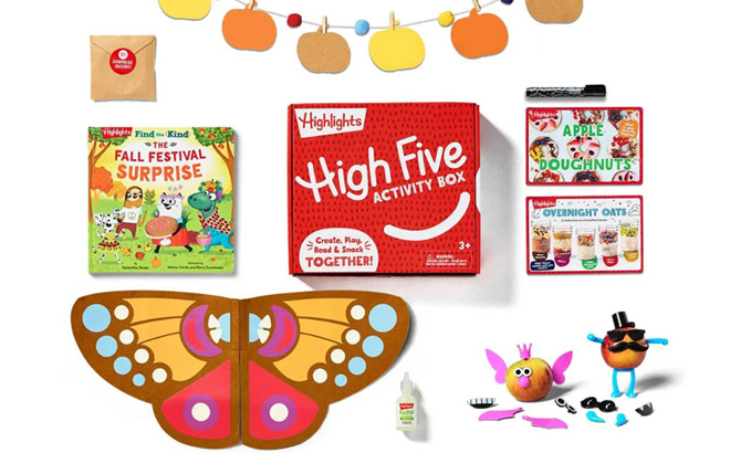 Highlights High Five Explore Fall Activity Box