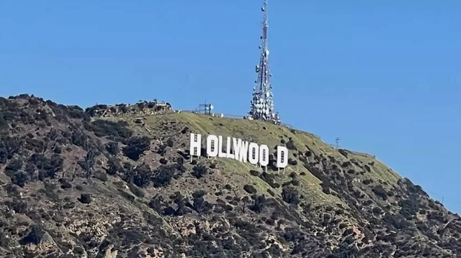 Hollywood sign