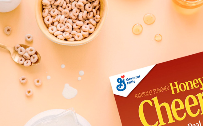 Honey Nut Cheerios Cereal Limited Edition Happy Heart Shapes Heart Healthy Cereal With Whole Grain Oats