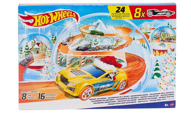 Hot Wheels Toy Cars Advent Calendar 2024