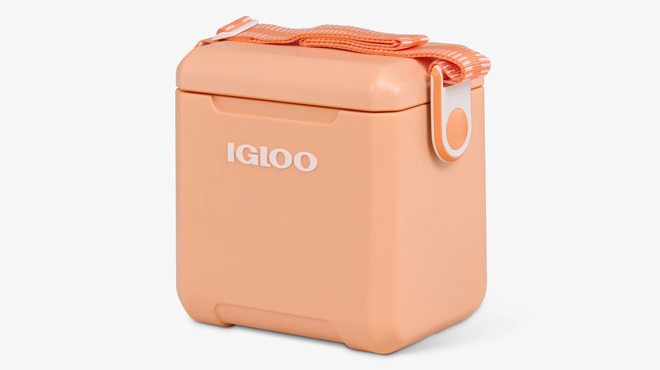 Igloo Tag Along Cooler in Apricot