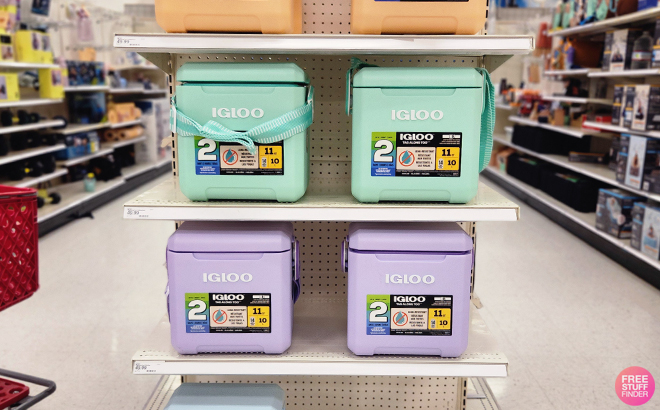 Igloo Tag Along Too 11 Qt Hard Sided Coolers on Shelves at Target