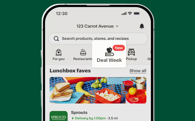 Instacart Deal Week Tab in the App