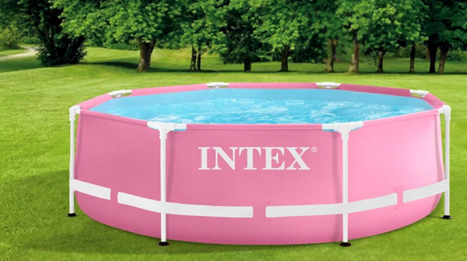 Intex 2 5ft x 8ft Plastic Frame Set Pool