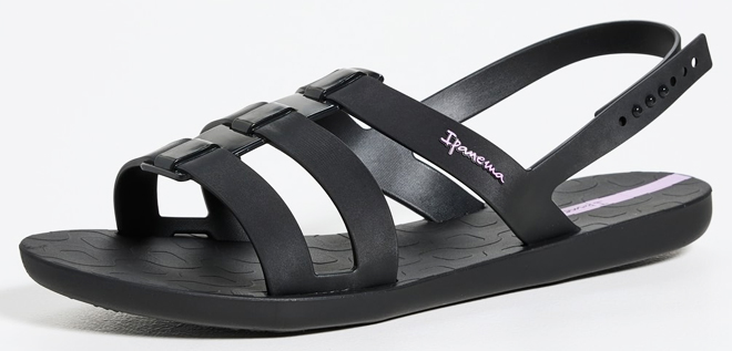 Ipanema Style Sandals Black