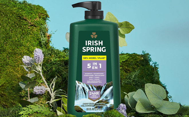 Irish Spring 5 in 1 Body Wash