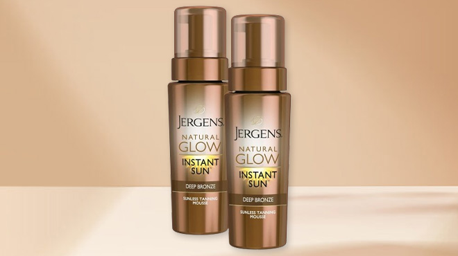 Jergens Natural Glow Instant Self Tanner Mousse