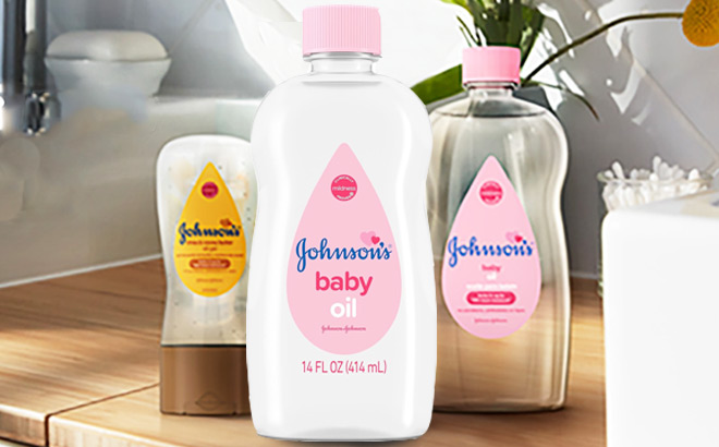 Johnsons Baby Oil 14oz