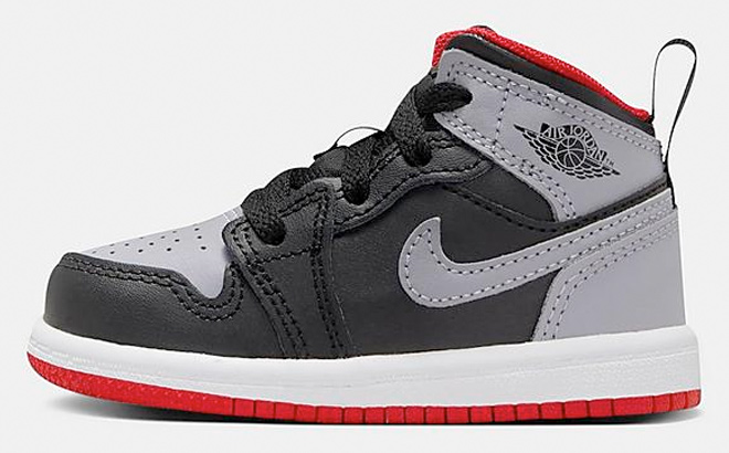 KIDS TODDLER AIR JORDAN RETRO 1 MID CASUAL SHOES