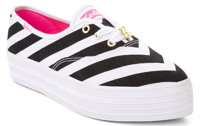 Keds x Barbie Womens Point Platform Shoes