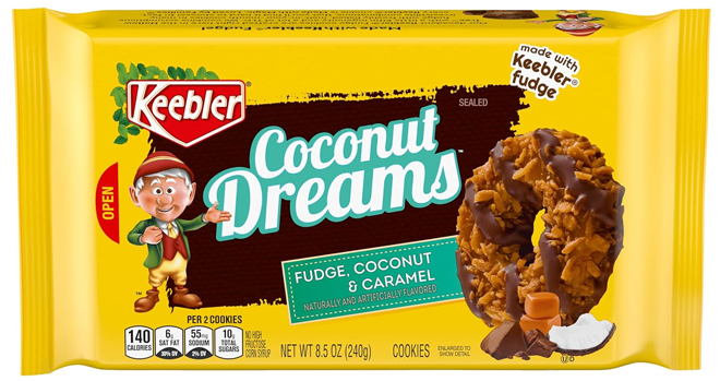 Keebler Fudge Cookies Coconut Dreams