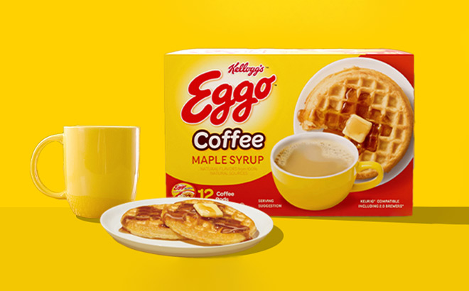 Kelloggs Eggo Coffee and Eggo Waffles