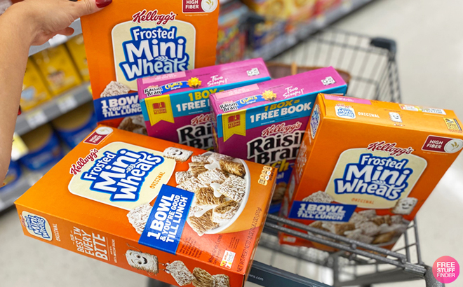 Kelloggs Frosted Mini Wheats Walgreens Cart