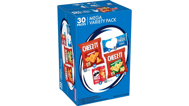 Kelloggs Snacks 30 Count Variety Pack