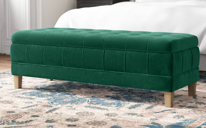 Kelly Clarkson Gloria Velvet Ottoman