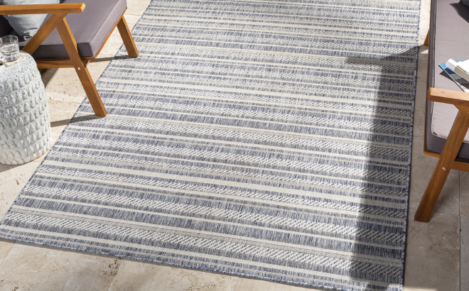 Kelly Clarkson Valentin Striped Area Rug