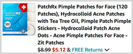 Keyconcepts Pimple Patches 120 Count Screenshot