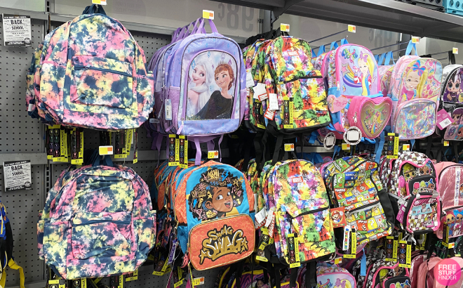 Kids Character Backpacks from 6.99 at Walmart Back to School Deals Free Stuff Finder