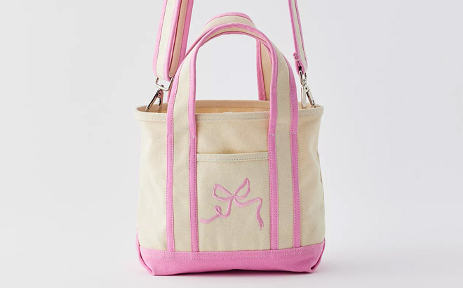 Kimchi Blue Embroidered Mini Canvas Tote Bag