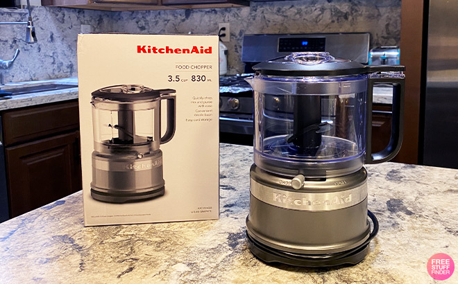 KitchenAid Food Chopper on a Kitchen Counter