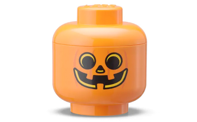 LEGO Mini Pumpkin Storage Head