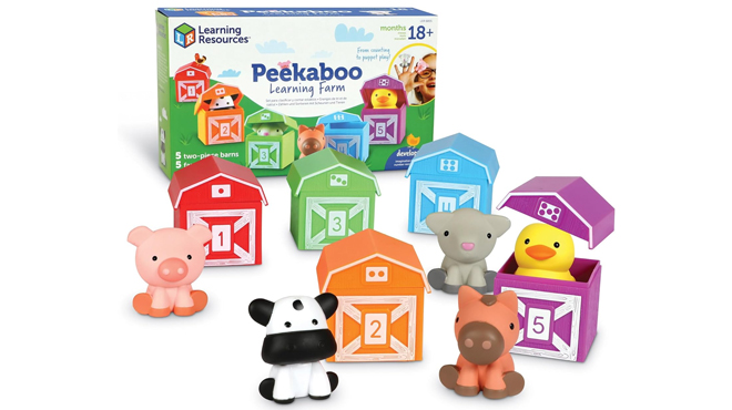 Learning Resources Peekaboo Learning Farm