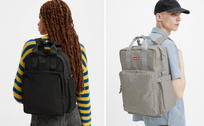 Levis L Pack Round Backpack and L Pack Large Backpack