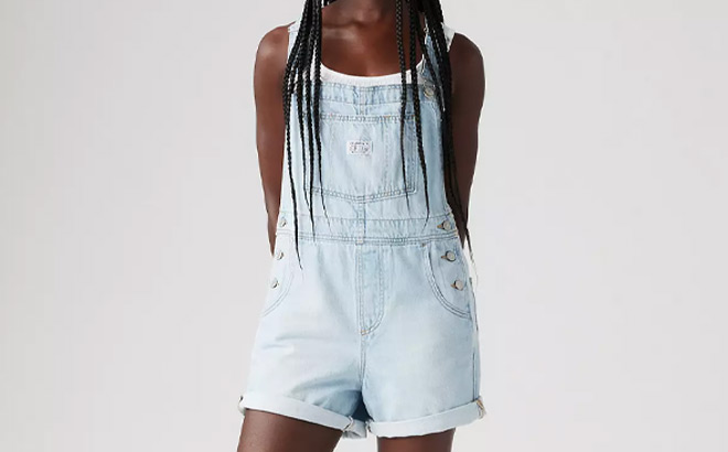 Levis Womens Vintage Jean Shortalls