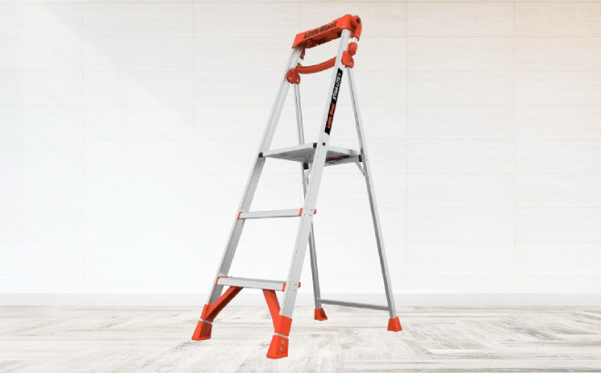 Little Giant Ladders Xtra Lite Plus 5 Foot Aluminum Step Ladder