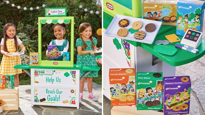 Little Tikes Girl Scout Cookie Booth