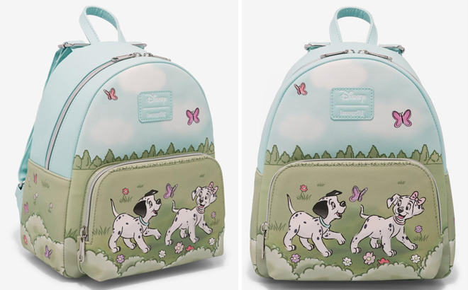 Loungefly Disney 101 Dalmatians Flower Field Mini Backpack