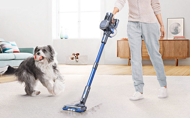 Lubluelu Cordless Vacuum Cleaner in Blue