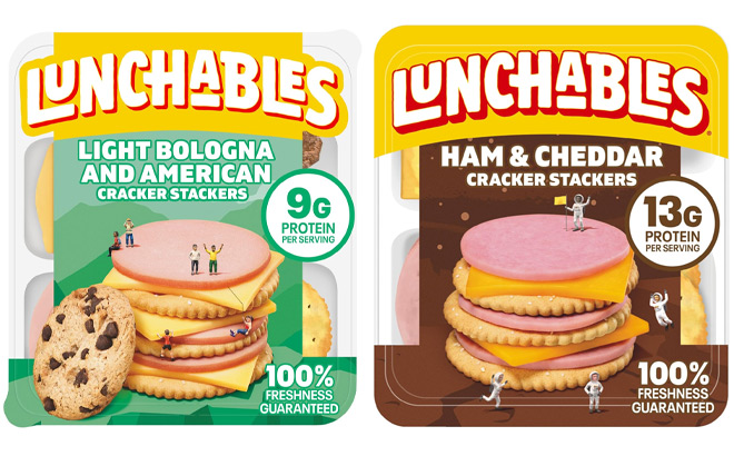 Lunchables Bologna American Cheese Cracker Snack Kit