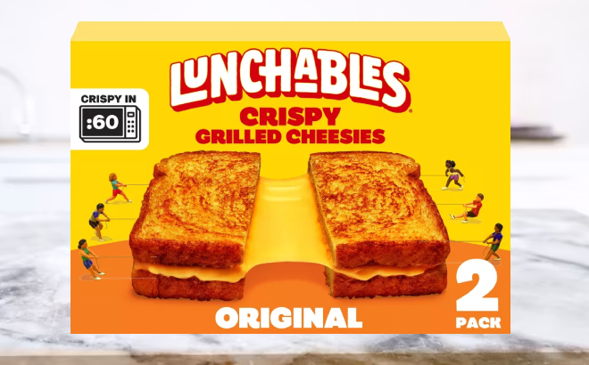 Lunchables Cheese Frozen Grilled Cheesies 2 Pack