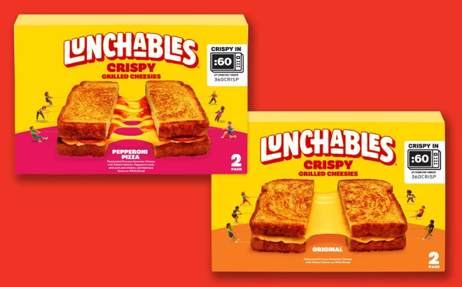 Lunchables Frozen Grilled Cheesies