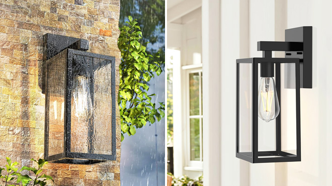 MAXvolador Outdoor Wall Sconce 2 Pack