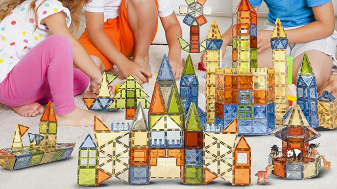 Magnetic Blocks Building Set